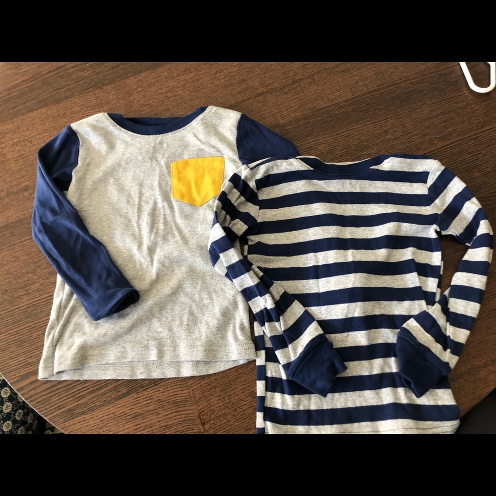 Two long sleeve sleep shirts